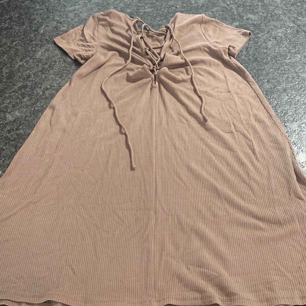 Forever 21 brown dress